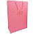 Sacola de Presente Rosa Médio 30x42x12cm Tokyo Design Multiart Ref.SAC0083 - Imagem 1