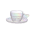 Jogo de Xícaras para Café com Pires de Vidro Bee 80ml 4 Peças Hauskraft Ref.JGXC101 - Imagem 5