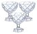 Taça de Vidro 170ml 3 Peças Pineapple Hauskraft Ref.TCSV031 - Imagem 2