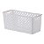 Cesto Organizador Multiuso Quadratta 27x12x12cm Paramount Ref.893 - Imagem 1
