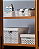 Cesto Organizador Multiuso Quadratta 27x11x8cm Paramount Ref.892 - Imagem 3