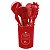 Kit Talheres de Silicone Flórida 12 peças Vermelho Ke Home Ref.6863 - Imagem 2