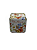 Caixa de Metal Páscoa Estampado Laranja Multiart Ref.PAS0146 - Imagem 3