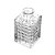 Vaso de Vidro 5x5x9cm Lyor Ref.220169 - Imagem 2
