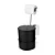 Suporte de Chão para Papel Higiênico e Lixeira Linha Black Arthi Ref.2454 - Imagem 1