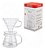 Passador de Café Enrico com Coador e Jarra de Vidro 700ml Hauskraft Ref.CAFT024 - Imagem 2