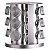 Porta Condimento 12 Peças de Vidro com Suporte Vertical Giratório Prata Hauskraft Ref.PCON-008 - Imagem 2