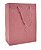 Sacola de Presente Relevo Flores Rosa Médio 30x42x12cm Tokyo Design Multiart Ref.SAC0139 - Imagem 1