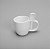 Caneca Branca com Colher 300ml - Imagem 1