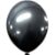 Balão Bexiga Redondo Látex Tamanho 5 Cromado Alumínio 25un - Imagem 1