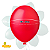 Balão Bexiga Redondo Látex Decoração Tamanho 16 Neon 10un - Imagem 2