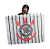 Painel Decorativo de TNT de 1,40m x 1,03m do Corinthians - Imagem 3