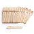 Kit Talher Colheres de Madeira 14cm 50UN - Imagem 2