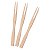 Kit de Minigarfos de 2 Dentes de Madeira 9cm 50UN - Imagem 1