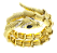 Fantasia Bracelete Serpente/Egípcio Dourado - Imagem 2