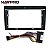 Para HYUNDAI AZERA 2006 2007 2008 2009 2010 Moldura e cabos de conexão para instalação de central multimidia 9" NAVPRO CASKA - Imagem 3