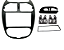 FOR PEUGEOT 206 Moldura/Fascia 7 / 9  polegadas e cabos de conexão para instala - Imagem 1