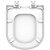 Assento Sanitário Termofixo Soft Close Flox Branco - Imagem 3