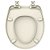 Assento Sanitário Termofixo Soft Close Convencional Oval Creme para vaso Deca - Imagem 3