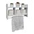 Nicho Porta Toalha Branco para Banheiro 45 x 30cm - Imagem 2