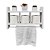 Nicho Porta Toalha Branco para Banheiro 45 x 30cm - Imagem 1