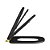 Assento Poliester Soft Close Carrara Preto Fosco para vaso Deca com Ferragem Dourada - Imagem 8