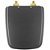 Assento Sanitário MDF Soft Close Boss Onix (Preto Fosco) para Vaso Incepa com Ferragem Dourada - Imagem 1
