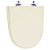 Assento Sanitário Laqueado Soft Close Century Creme (Bege) para vaso Deca - Imagem 1