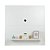 Painel para TV até 39 polegadas com 2 nichos Branco Austin 90cm - Imagem 1