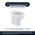 Assento Sanitário Laqueado Soft Close Carina Amendoa para vaso Ideal Standard - Imagem 4