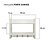 Porta Chave de Parede Suporte para Chaveiro Decorativo Branco - Imagem 3