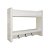 Porta Chave de Parede Suporte para Chaveiro Decorativo Branco - Imagem 5