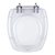 Assento Sanitario Poliester Primula Plus Transparente para vaso Fiori - Imagem 1
