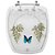 Assento Sanitario Poliester Decorado Borboleta Fit para vaso Celite - Imagem 1