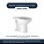 Assento Sanitario Poliester com Amortecedor Aloha Pergamon (Bege Claro) para Vaso Celite - Imagem 4