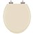 Assento Sanitario com Amortecedor Convencional Oval Creme (bege claro) para vaso Deca - Imagem 1