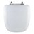 Assento Sanitário Almofadado Fit Branco para vaso Celite - Imagem 1