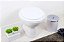 Assento Sanitário Almofadado Fiore Branco para vaso Incepa - Imagem 6