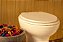 Assento Sanitário Saveiro Pergamon (Bege Claro) para vaso Celite - Imagem 6