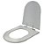 Assento Sanitário Ezedra Sterling Silver (Cinza Claro) para vaso Ideal Standard - Imagem 2