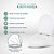 Assento Sanitário Poliester Soft Close Aloha Branco para vaso Celite - Imagem 5