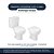 Assento Sanitário Poliester Azalea Pergamon (Bege Claro) para vaso Celite - Imagem 3