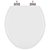Assento Sanitário Poliester Soft Close Classica Branco para vaso Celite - Imagem 1