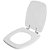 Assento Sanitário Poliester Soft Close Primula Plus Cinza Claro para vaso Fiori - Imagem 2