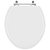 Assento Sanitario Poliester Convencional Oval Branco para vaso Incepa - Imagem 1