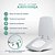 Assento Sanitario Poliester Aero Branco para Vaso Ideal Standard - Imagem 3