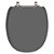 Assento Sanitario Poliester Ascot Cinza Quartzo (Cinza Escuro) para vaso Ideal Standard - Imagem 1