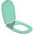 Assento Sanitário Poliester Paris Verde Claro para vaso Ideal Standard - Imagem 2
