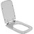 Assento Sanitário Poliester Tivoli Cinza Claro para vaso Ideal Standard - Imagem 2
