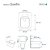 Assento Sanitário Termofixo Soft Close Quadra Branco para Vaso Deca - Imagem 5